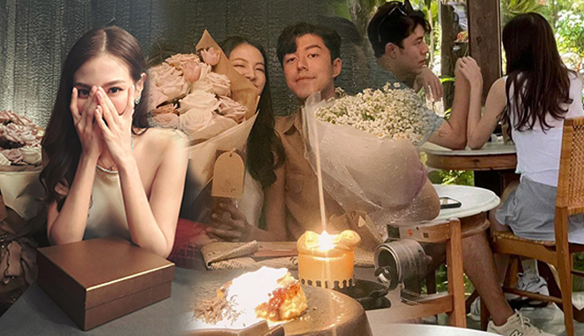Baifern - Nine đón Valetine đầu tiên: Bên nhau khó rời mọi lúc