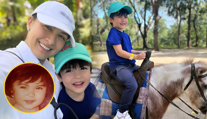 Con trai Marian Rivera "sao y bản chính" mẹ: Hoàng tử nhí đời thực!