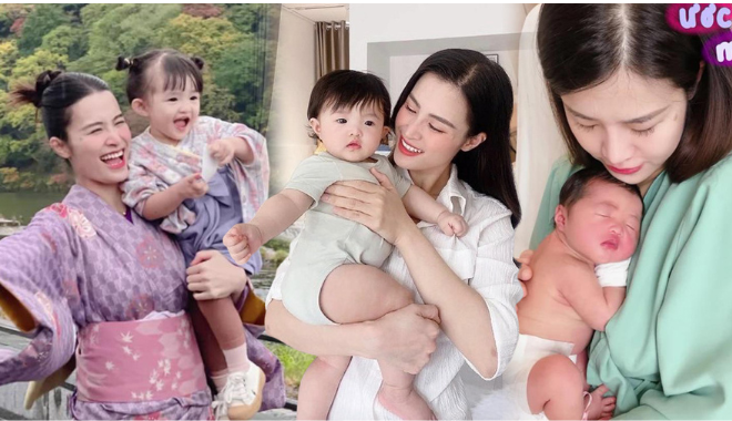 Đông Nhi xả loạt "ảnh hiếm" của con gái, Winnie càng lớn càng giống mẹ