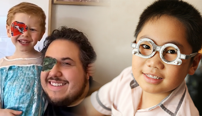 Cậu bé mắc bệnh lạ, mờ một bên mắt: Bố mẹ nên biết để chạy chữa sớm