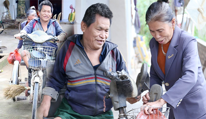 Chuyện tình như mơ của người đàn ông khuyết cả hai chân
