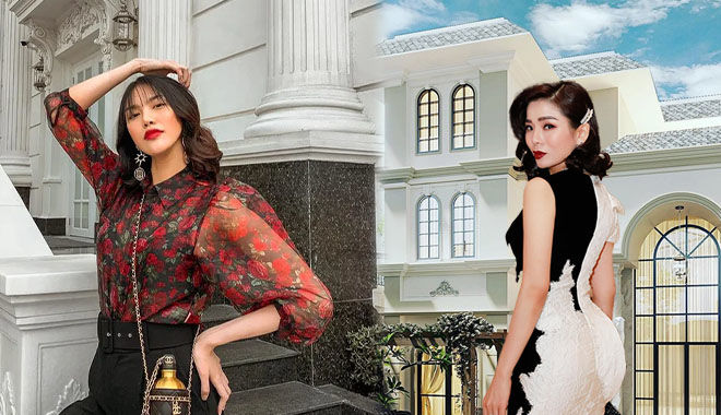 Cơ ngơi hàng chục tỷ của mỹ nhân Việt, chụp ảnh cứ tưởng là lâu đài