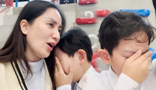 Con trai Khánh Thi khóc nức nở vì chỉ về Nhì khi tham dự cuộc thi nhảy