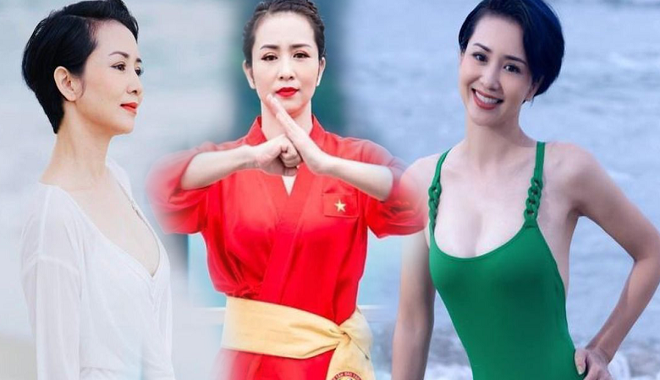 "Nữ hoàng Wushu" làng thể thao Việt Nam khoe body mượt mà ở tuổi 44