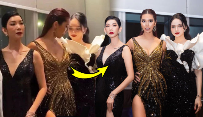 Hà Anh - Xuân Lan bị Hương Giang "dụ" cùng chụp ảnh: Mặt sượng sùng