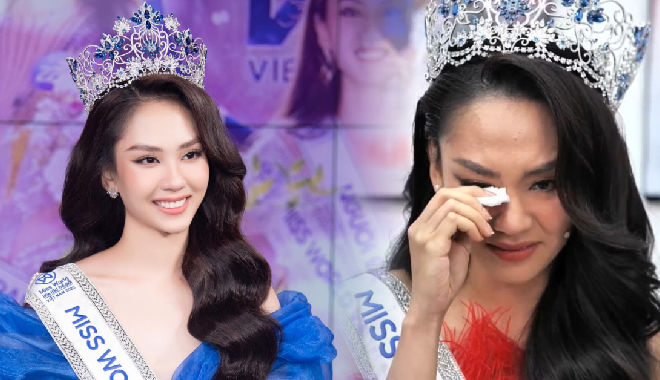 Hoa hậu Mai Phương suy sụp vì thị phi bủa vây sau đăng quang