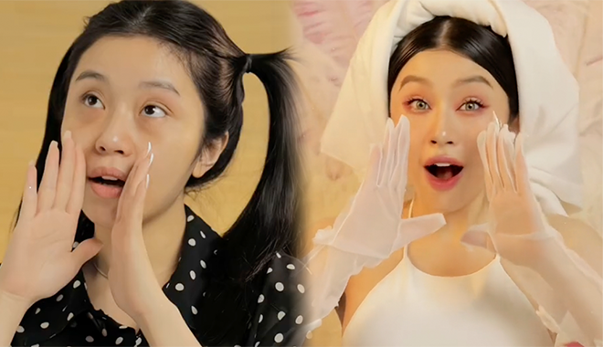 Quỳnh Thi tiếp tục khuấy đảo "cõi mạng" khi "đu trend" Thị Mầu 