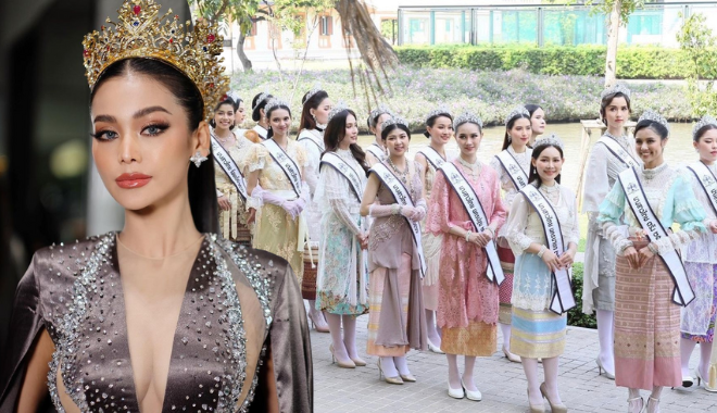 Thái Lan bội thực vương miện: Ai thi Hoa hậu cũng ụp crown gây lóa mắt