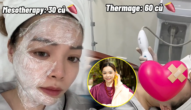 Trinh Phạm gây tranh cãi khi làm review sản phẩm mà còn đi spa da