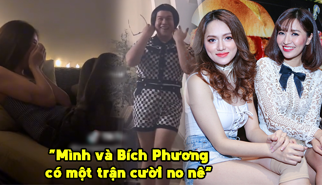 Hương Giang - Bích Phương cười "văng nết" vì màn cosplay của Long Chun