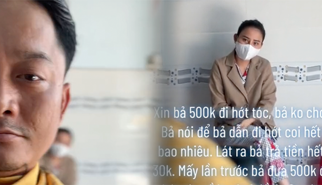 Xin vợ tiền đi hớt tóc, anh chồng bị "nóc nhà" theo tận nơi check giá