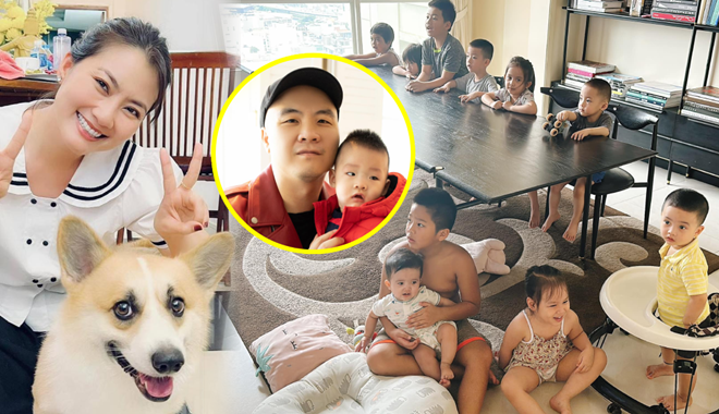 Ảnh hot sao Việt 15/4: NTK Đỗ Mạnh Cường tự thấy "nhà mình đông thiệt"