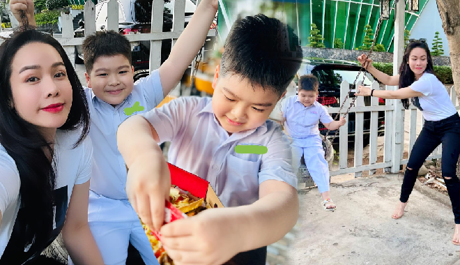 Từng bị làm khó, Nhật Kim Anh giờ cứ ngày nghỉ là được gặp con trai