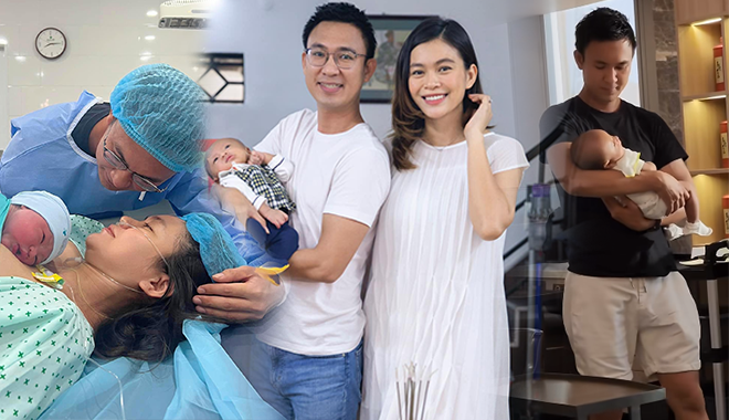 Mâu Thủy được chồng sắp cưới cưng hết mực, giúp đỡ chăm con