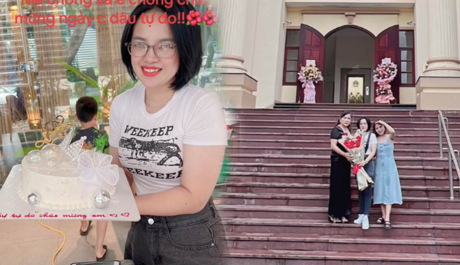 Mẹ chồng tặng hoa ngày con dâu chính thức "tự do": Mãi là con gái