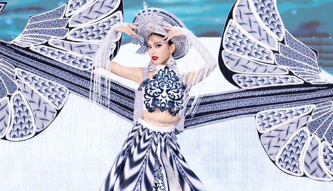 Mãn nhãn trước sân khấu của National Costume Miss Grand Vietnam 2024