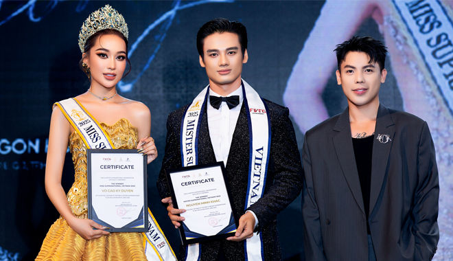 Kỳ Duyên - Minh Khắc chinh chiến ở Miss & Mister Supranational 2025