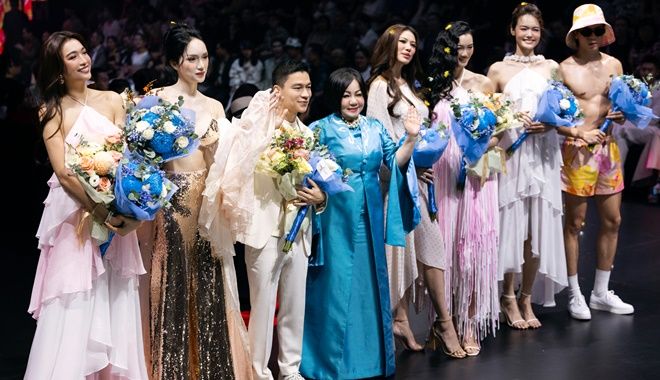 Kim Duyên, Hương Giang “Vivavivu” cùng NTK Adrian Anh Tuấn
