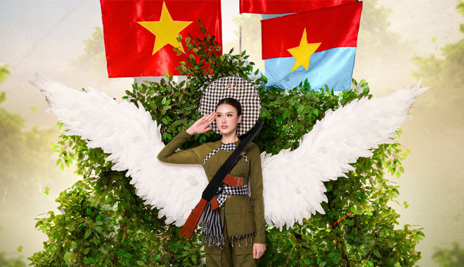 Trịnh Mỹ Anh gây ấn tượng với trang phục dân tộc tại Miss Earth 2025