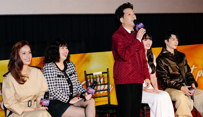 Trường Giang tâm huyết với "Nhà ba tôi một phòng" ở đường đua phim Tết